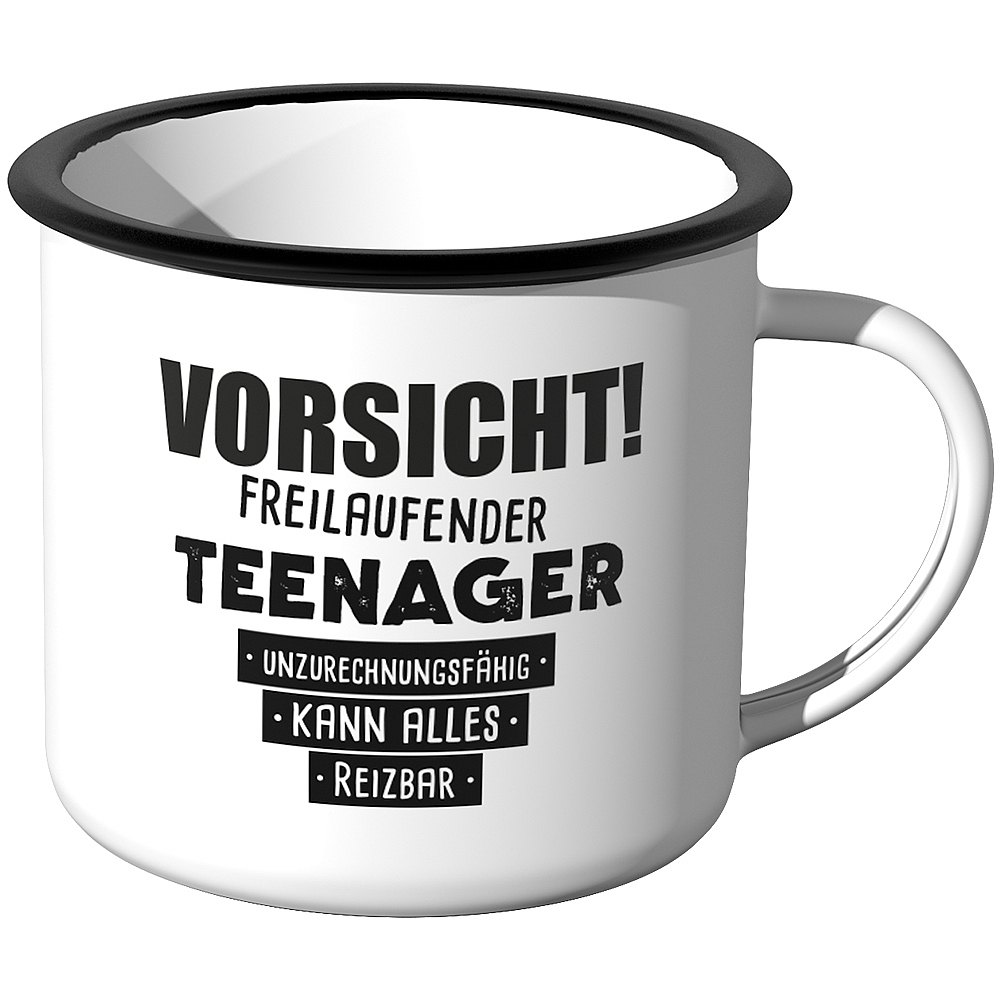 Vorsicht freilaufender Teenager, Unzurechnungsfähig, Kann alles, Reizbar, Teenie