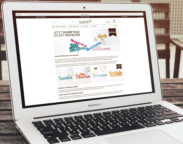 KLEINLAUT Referenz von SchrittMedia